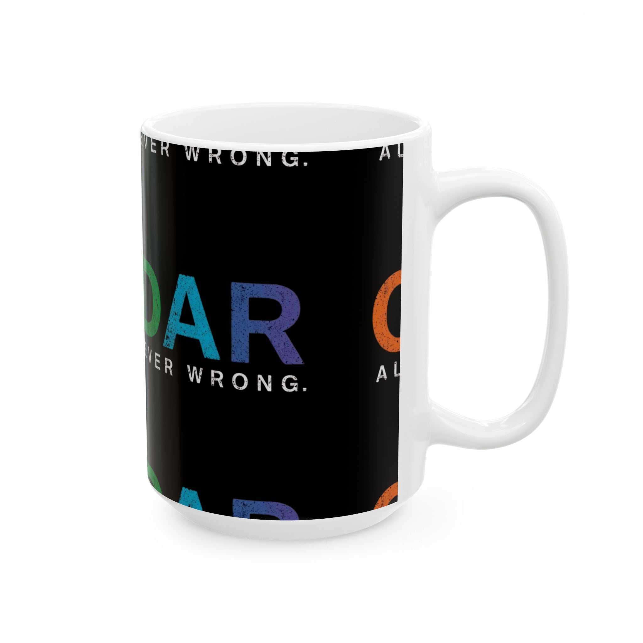 Pride-Themed Ceramic Mug | LGBTQ+ Coffee Cup, Gay Day Gifts, Rainbow Mug, Unique Decor, Everyday Use, Celebrate Equality