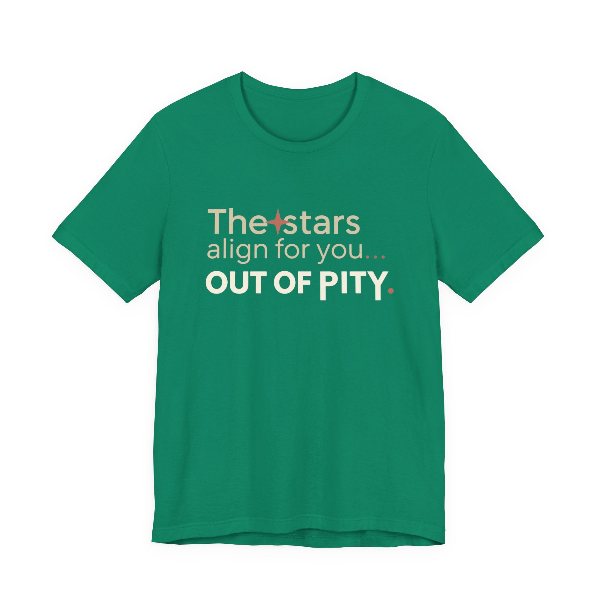 The Stars Align for You Unisex Tee - Motivational Short Sleeve Shirt, Birthday Gift, Astrology Apparel, Casual Wear, Unique Graphic Tee